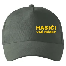Hasiči - žlutý nápis - váš název sboru