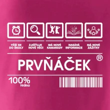 Čárový kód - prvňáček