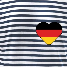 Germany love malé - Německá vlajka