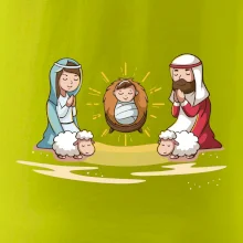 Ježíšek v jesličkách