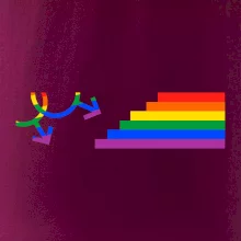 Gay symbol duha