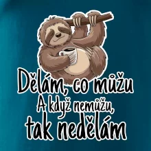 Dělám, co můžu. A když nemůžu, tak nedělám.