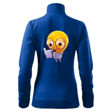 Žárovka přemýšlí nad knihou