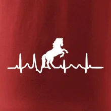 Ekg kůň ikona