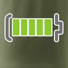 Rodinná trika - baterie táta - dítě