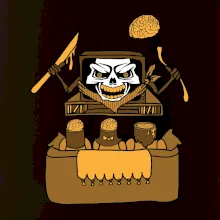 Mozkožrout - televize (Pecka design)