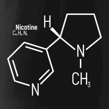 Molekulární struktura Nikotin