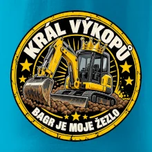 Král výkopů bagr je moje žezlo