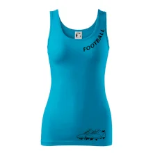 FOOTBALL nápis šikmo