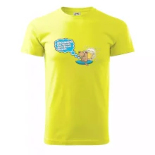 Žádnou malinovku, ale pivo