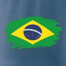 Brazílie vlajka štětkou