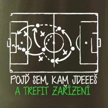 Pojď sem, kam jdeš a trefit zařízení