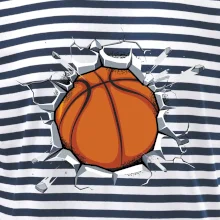 Basketbal míč v triku