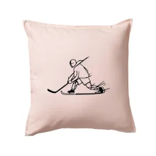 Kreslený hokejista tučnou fixou