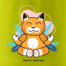 Kočka - mistr v meditaci (Pecka design)
