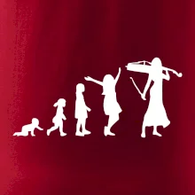 Evoluce cellistka Evoluce cellistka