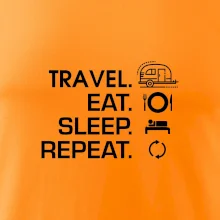 Eat sleep travel - Malý přívěs
