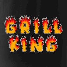 Grill King ohnivý nápis