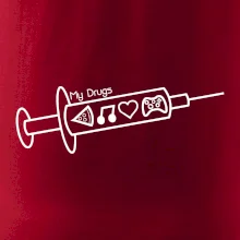 My Drugs - jídlo hudba