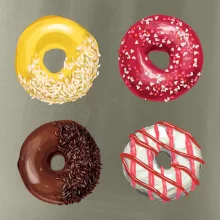 4 donuty
