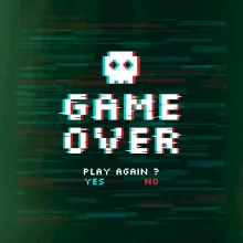 Game over play again