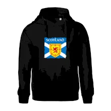 Skotská vlajka s erbem lva