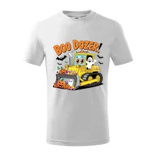 Halloweenský boo dozer