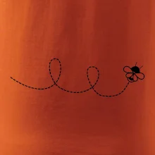 Dráha letu včely - smyčka