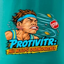 Běžecký protivítr můj sparingpartner