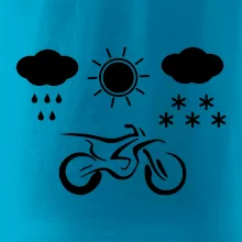 Motorkář za každého počasí - enduro