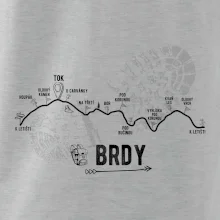 Profil kopců - Brdy