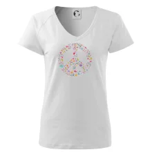 Peace symbol lístečky