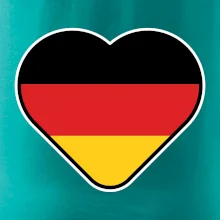 Germany love velké - Německá vlajka