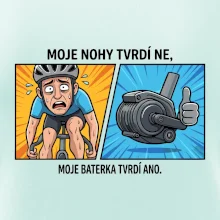 Moje nohy tvrdí NE, moje baterka tvrdí ANO