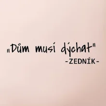 Stavíme svépomoci -  Dům musí dýchat