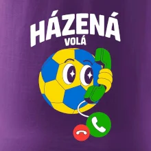 Karikatura házená volá