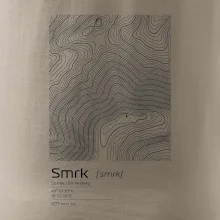 Smrk - vrstevnice v obdélníku