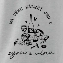 30 na věku záleží jen u sýru a vína