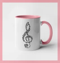 Houslový klíč z not