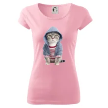 Kočka v pruhovaném triku