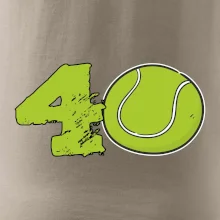 Tenis kulaté narozeniny 40