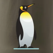 Tučňák se žlutou nákrčenkou