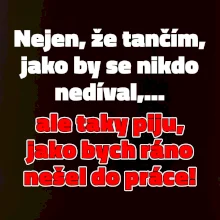 Tančím a piju