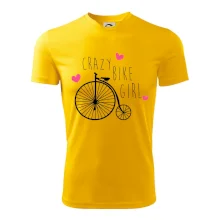 Crazy bike girl Crazy bike girl