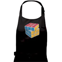 Rubikova kostka kreslená