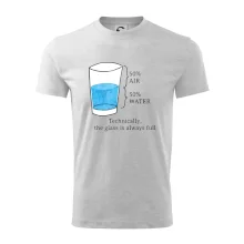 Technically, the glass is always full