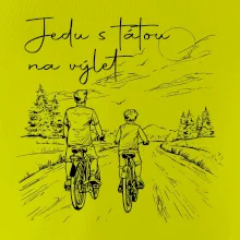 Cyklistika  - Jedu s tátou na výlet - Táta a syn