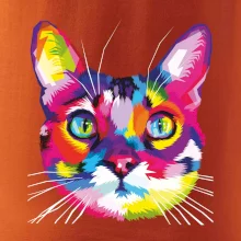 Kočka duhová hlava