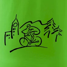 Cyklista na výletě