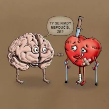 Mozek a srdce - poučení (Hana-creative)